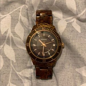 Authentic fossil watch